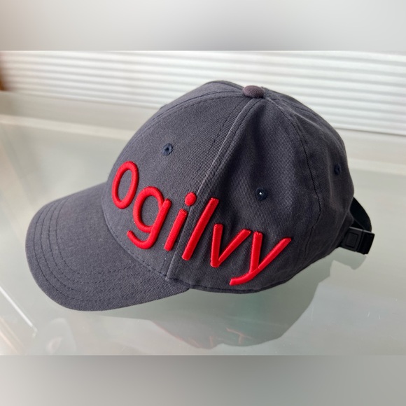 🐎Navy + 3D Red Raised Embroidery Cap | Ogilvy Equestrian | Adjustable - Picture 15 of 17